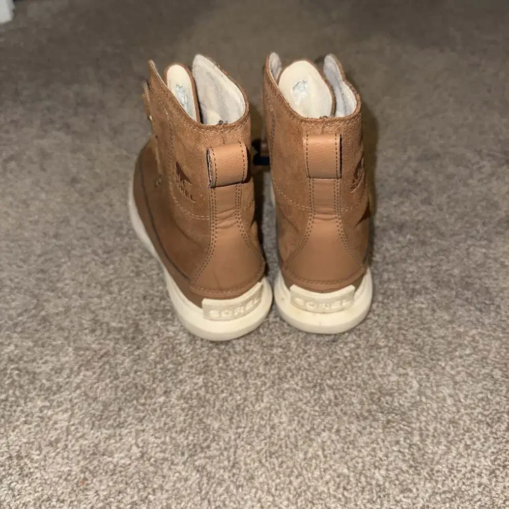 Children's/Youth Sorel Explorer‎ - Velvet Tan, Chalk
